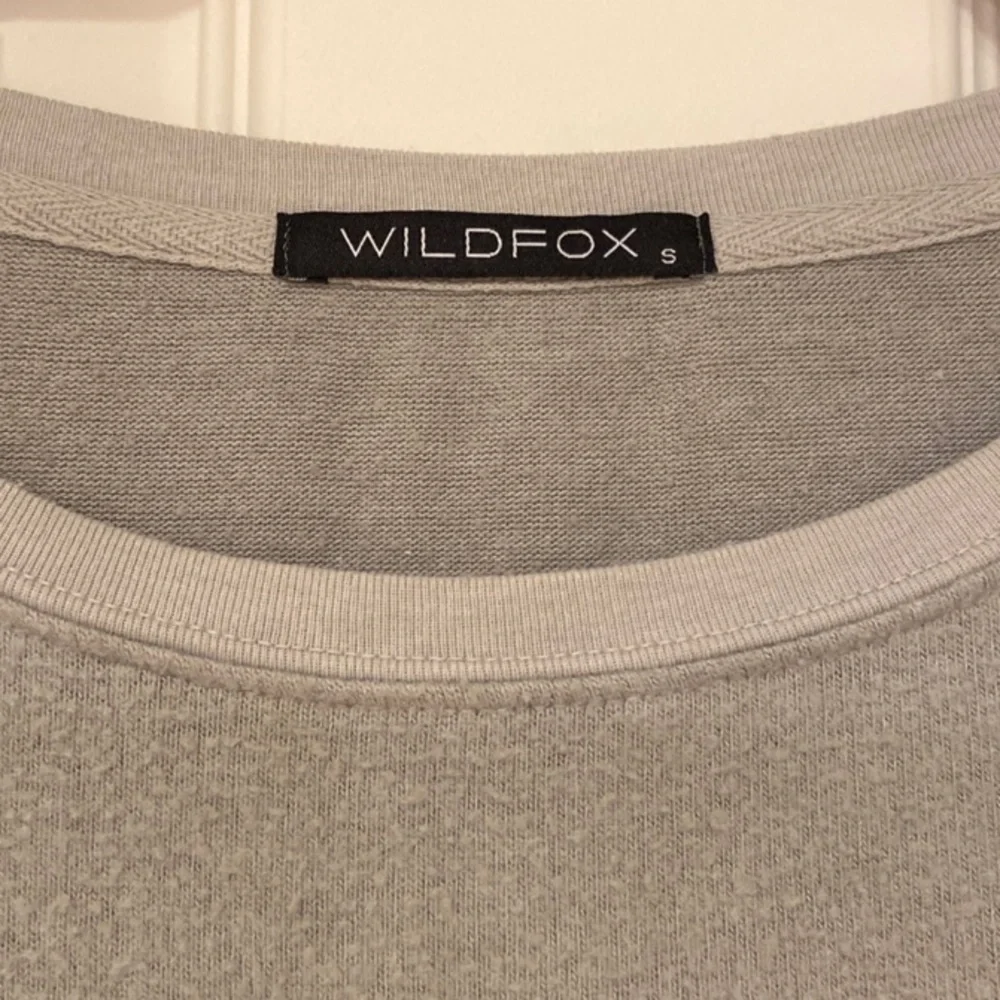 Wildfox “ WHATEVER “ Gray Crew Neck Sweatshirt - Picture 3 of 3